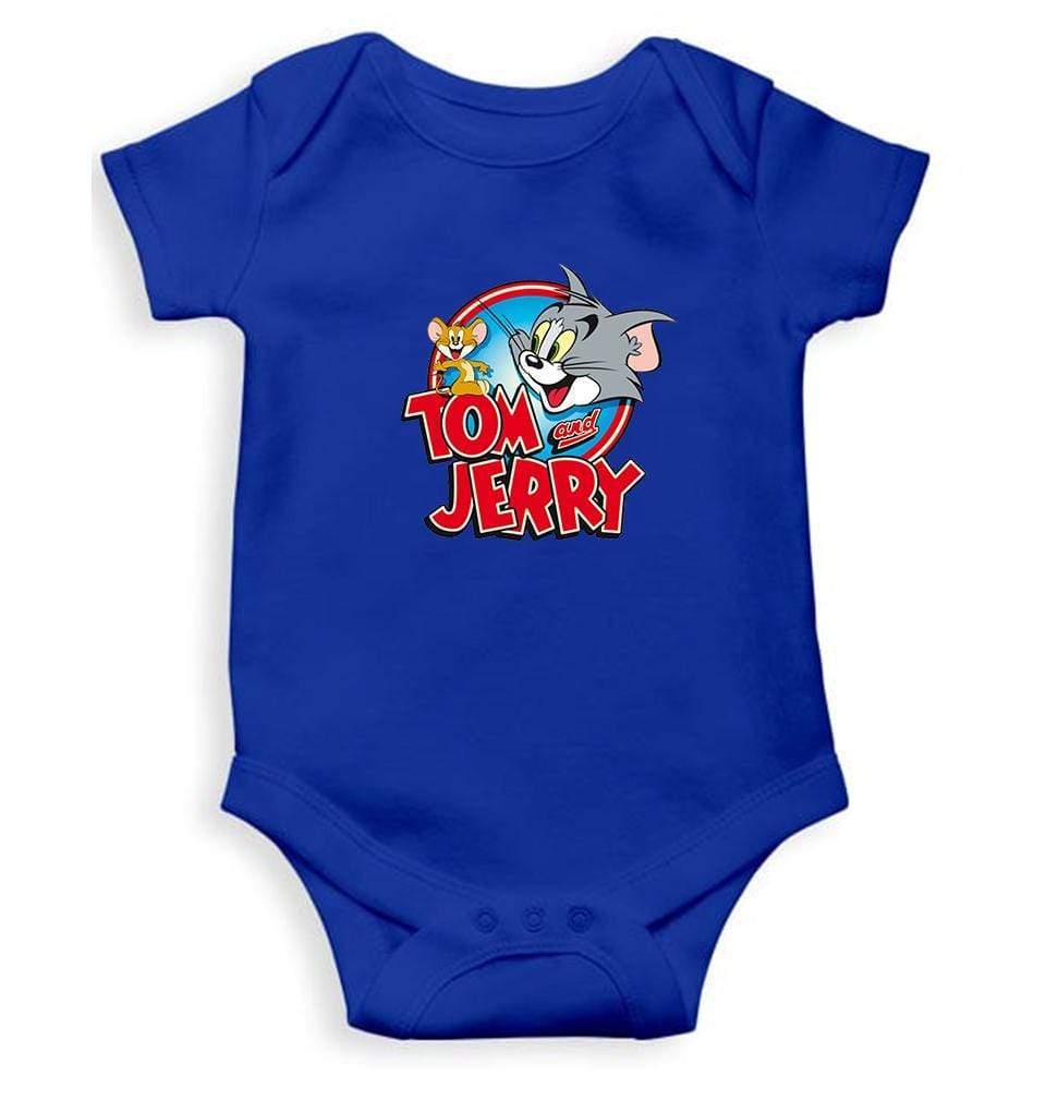 Tom and Jerry Rompers for Baby Boy- FunkyTradition FunkyTradition