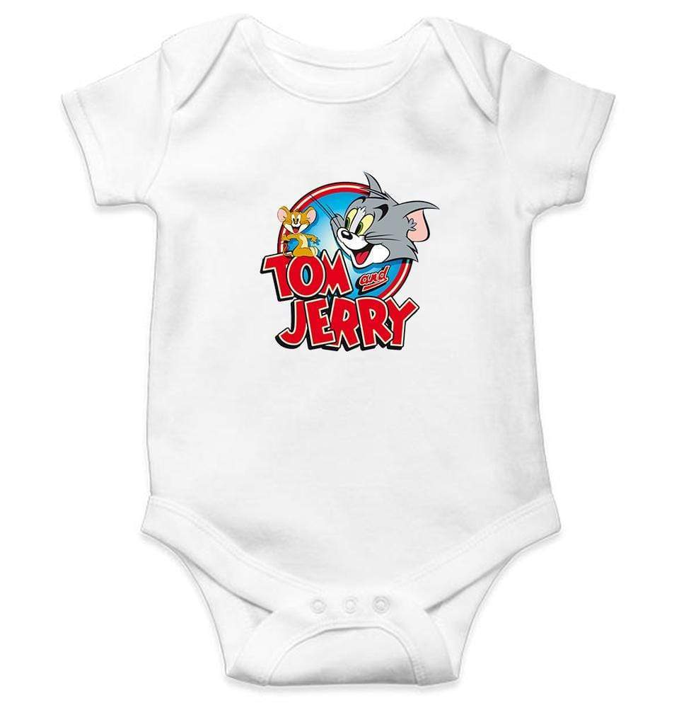 Tom and Jerry Rompers for Baby Girl- FunkyTradition FunkyTradition