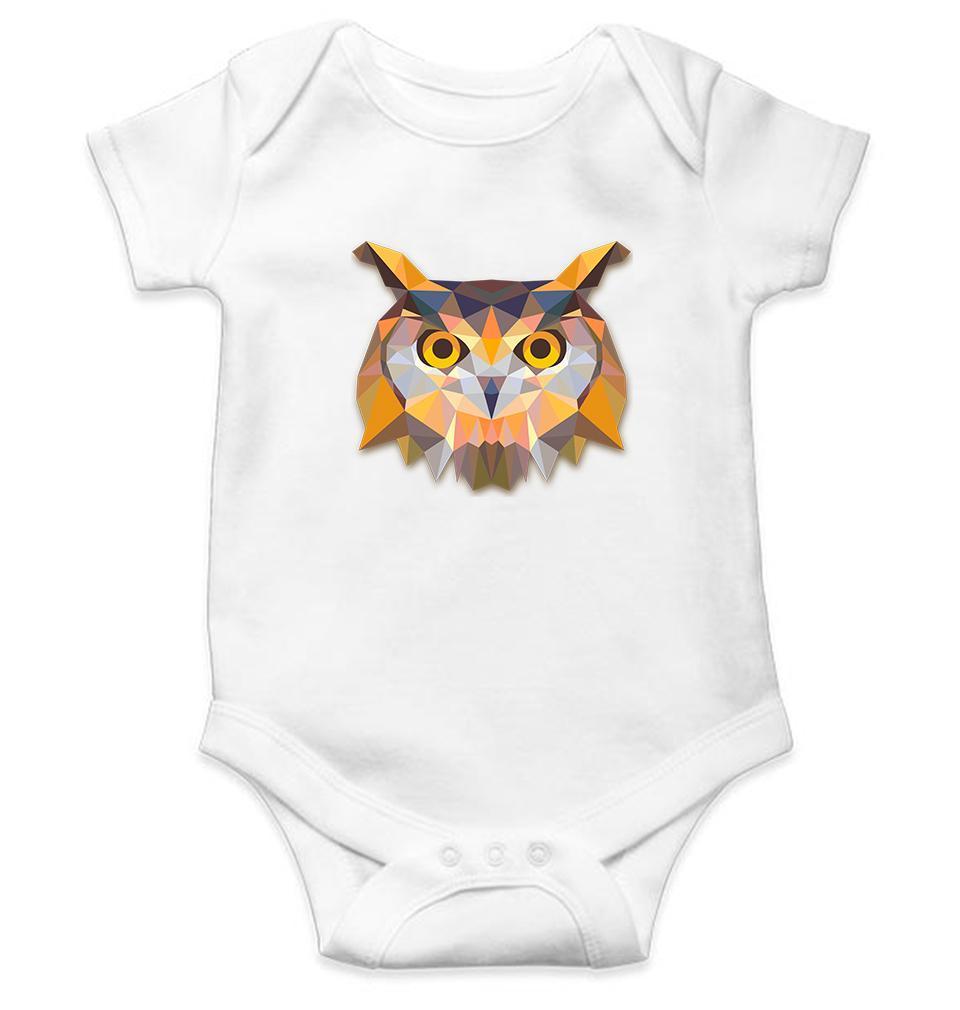 Triangle Owl Rompers for Baby Boy- FunkyTradition FunkyTradition