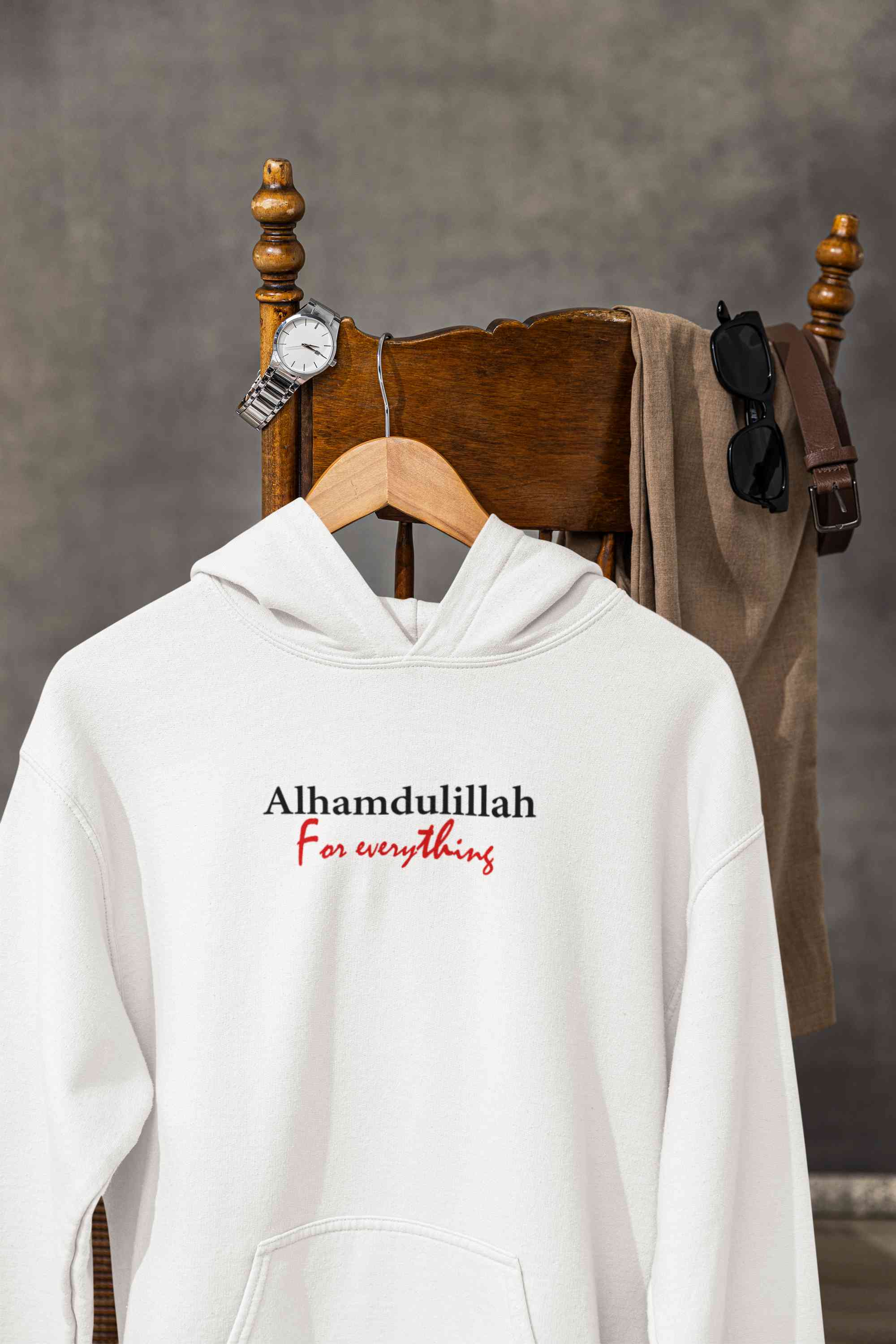 Alhamdulillah Hoodies for Women-FunkyTeesClub