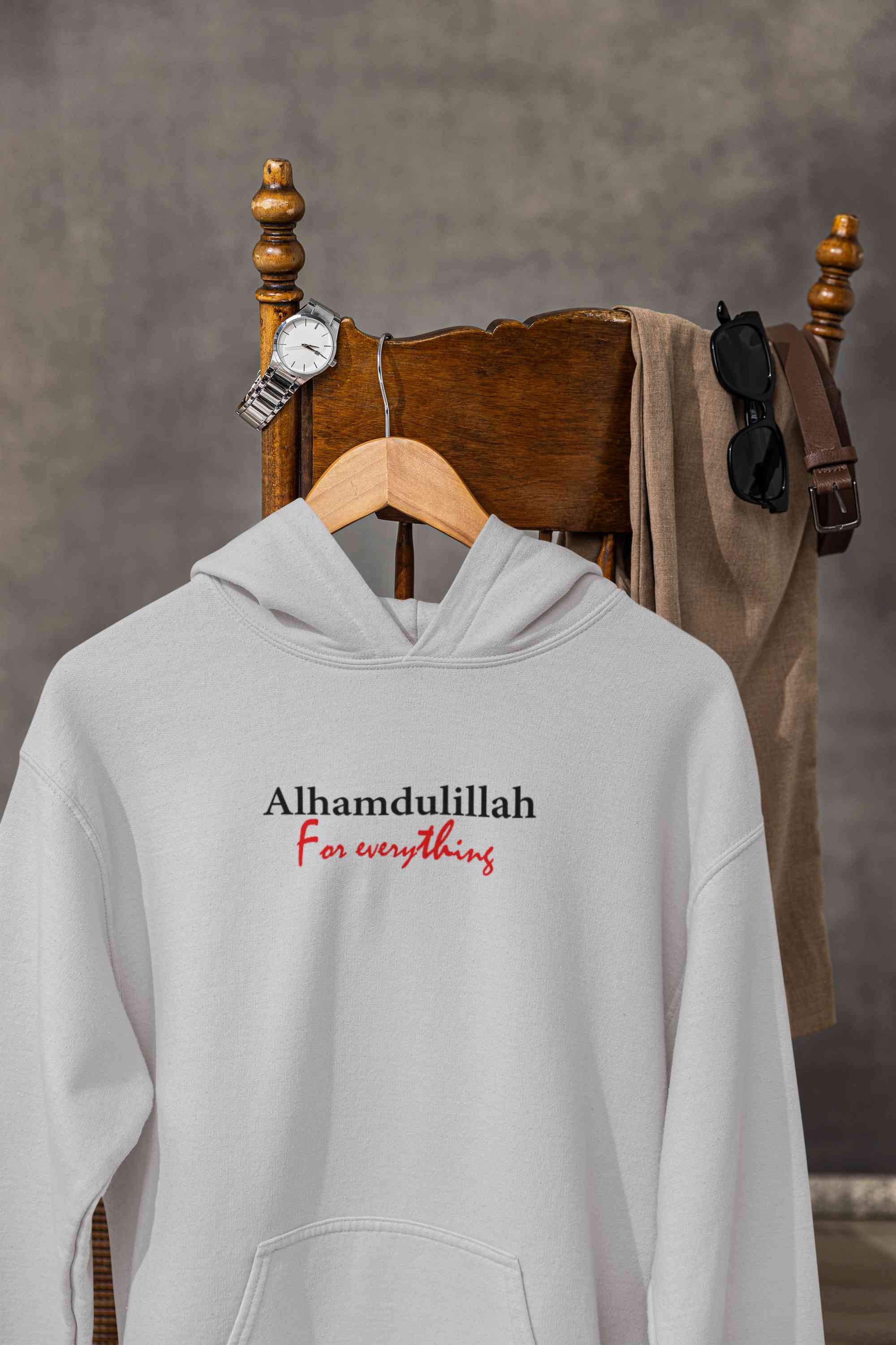 Alhamdulillah Hoodies for Women-FunkyTeesClub
