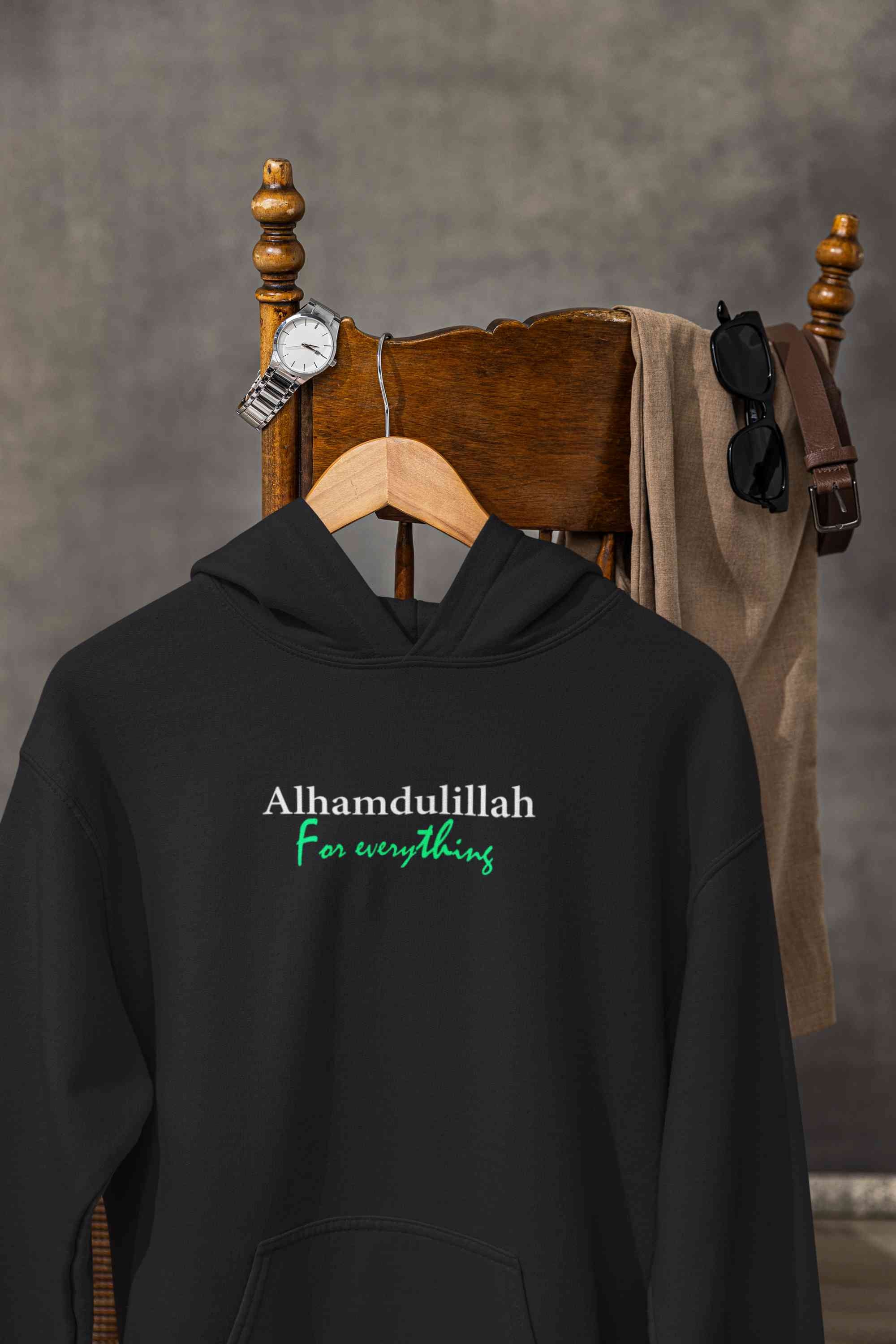 Alhamdulillah Hoodies for Women-FunkyTeesClub