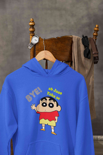 Ab Jao Yaha Se Cartoon Funny Memes Men Hoodies-FunkyTeesClub