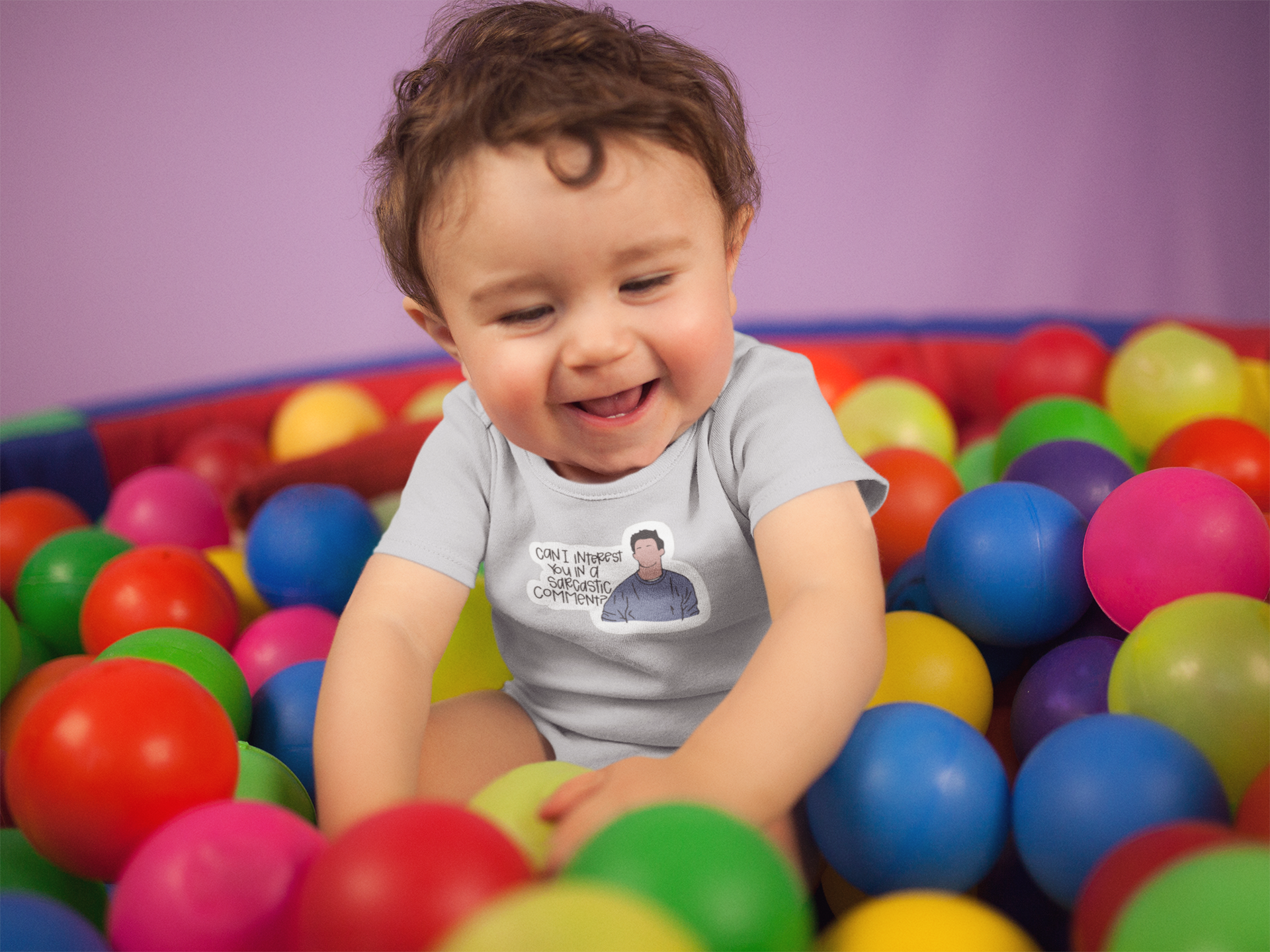 Sarcastic Web Series Rompers for Baby Boy- FunkyTeesClub