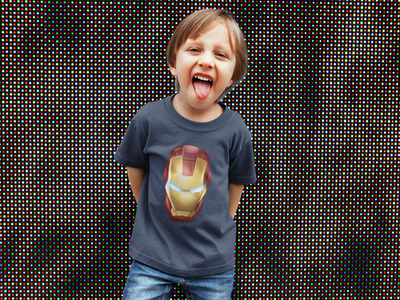 Superhero Half Sleeves T-Shirt for Boy-FunkyTeesClub
