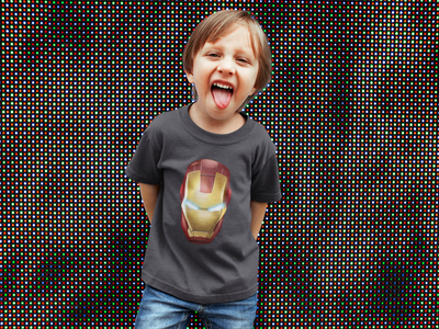 Superhero Half Sleeves T-Shirt for Boy-FunkyTeesClub