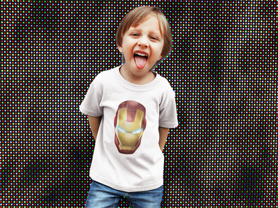 Superhero Half Sleeves T-Shirt for Boy-FunkyTeesClub