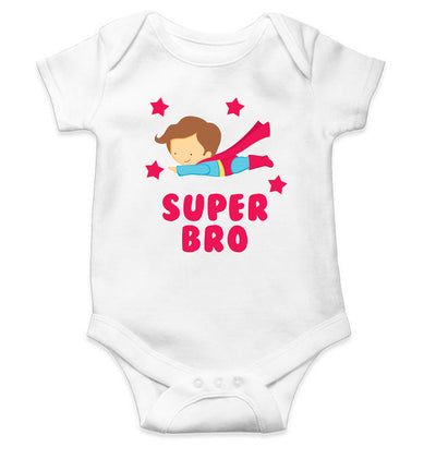 Super Brother Rakshabadhan Rompers for Baby Boy- FunkyTeesClub