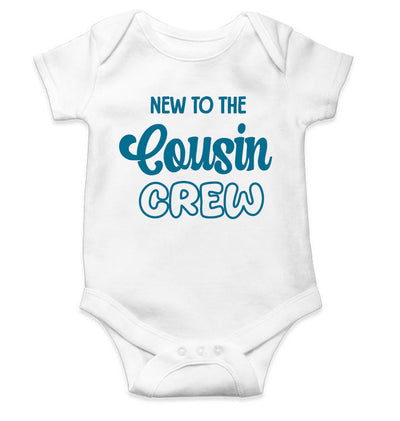 New To Cousin Crew Rakshabadhan Rompers for Baby Boy- FunkyTeesClub