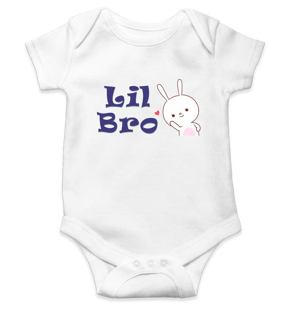 Little Bro Rakshabadhan Rompers for Baby Boy- FunkyTeesClub
