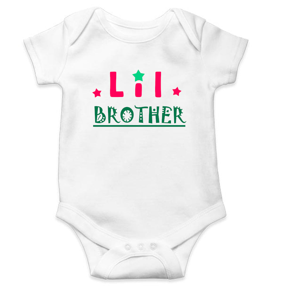 Lil Brother Rakshabadhan Rompers for Baby Boy- FunkyTeesClub