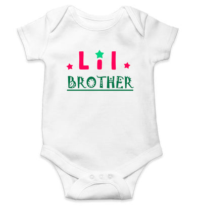 Lil Brother Rakshabadhan Rompers for Baby Boy- FunkyTeesClub