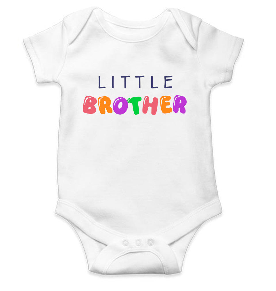 Little Brother Rakshabadhan Rompers for Baby Boy- FunkyTeesClub