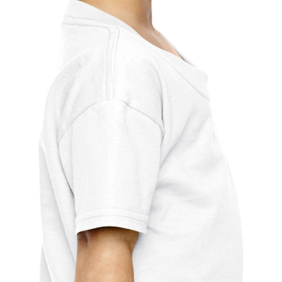 Girl Plain White T-shirt -FunkyTeesClub