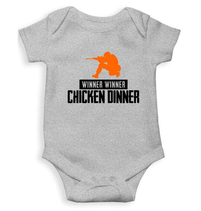 Winner Winner Chicken Dinner PUBG Rompers for Baby Boy- FunkyTradition FunkyTradition
