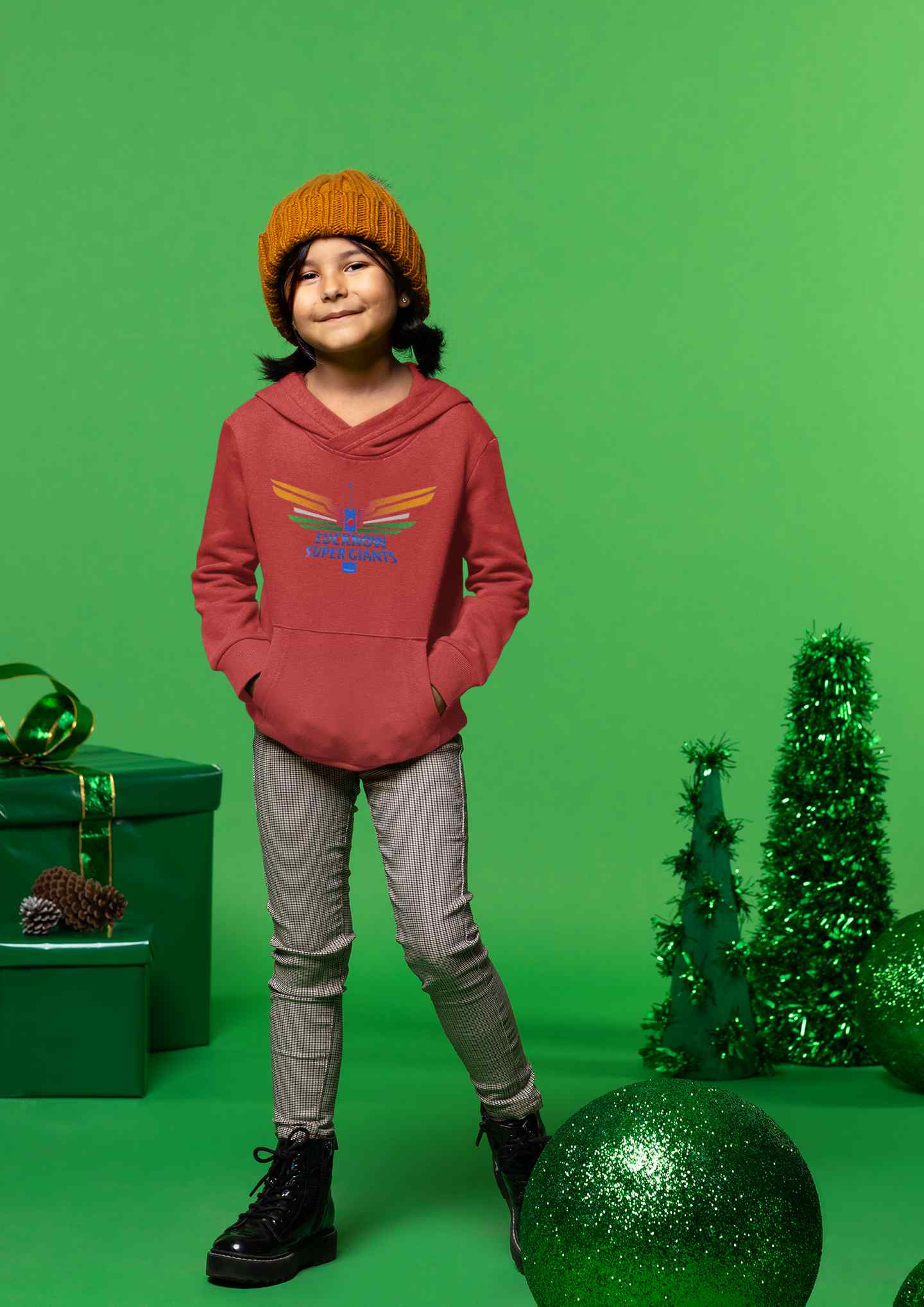 LSG Lucknow Super Gaints Girl Hoodies-FunkyTeesClub