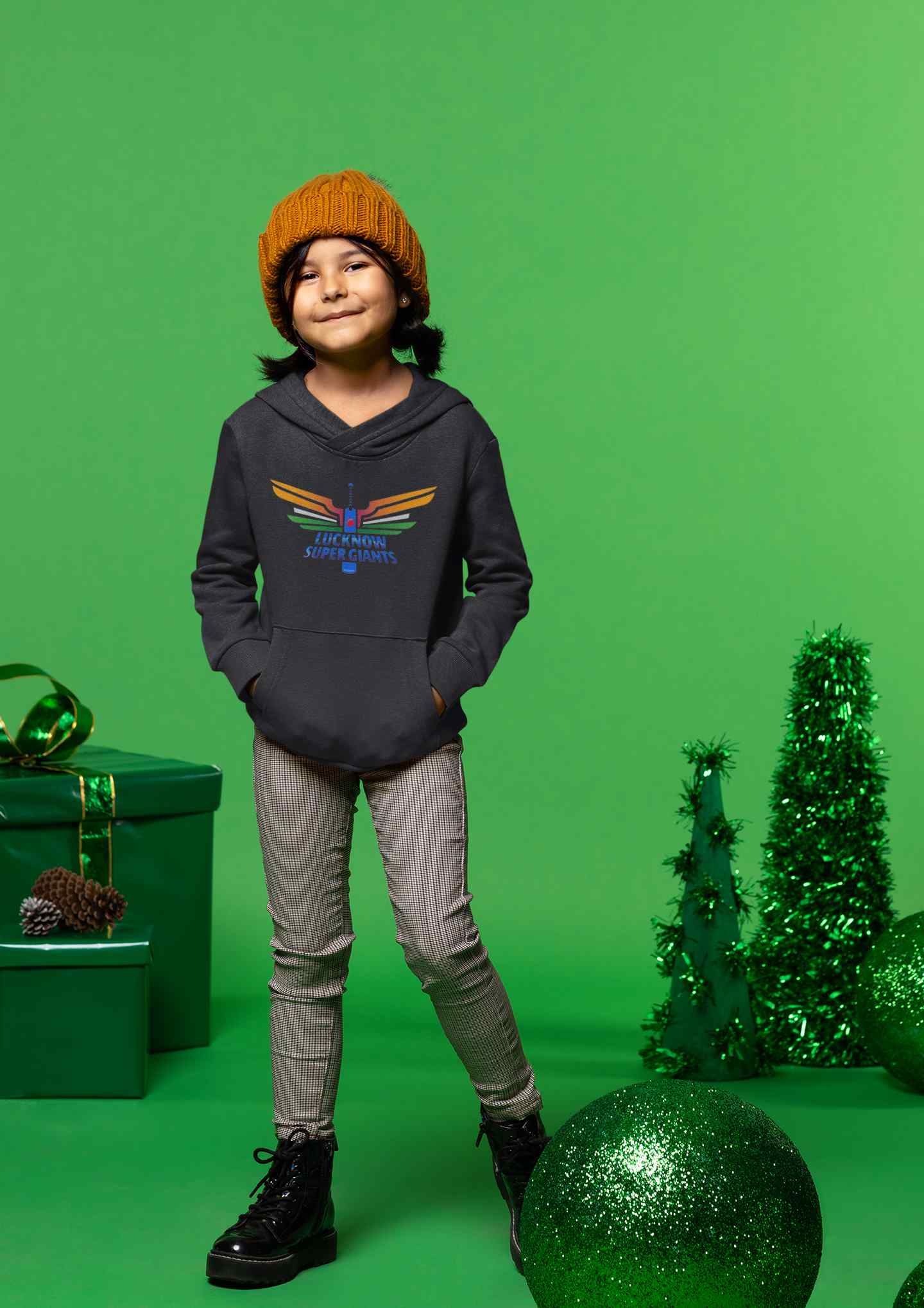 LSG Lucknow Super Gaints Girl Hoodies-FunkyTeesClub