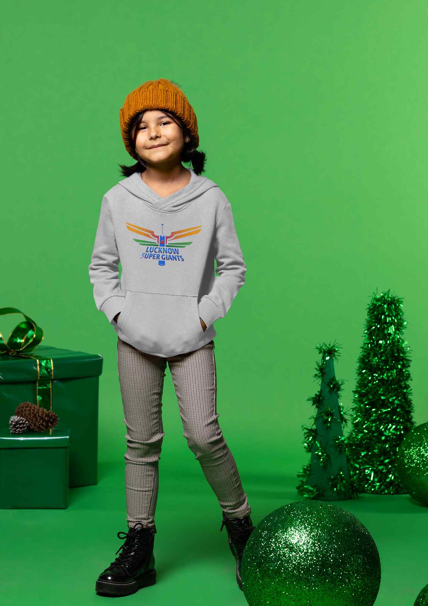 LSG Lucknow Super Gaints Girl Hoodies-FunkyTeesClub