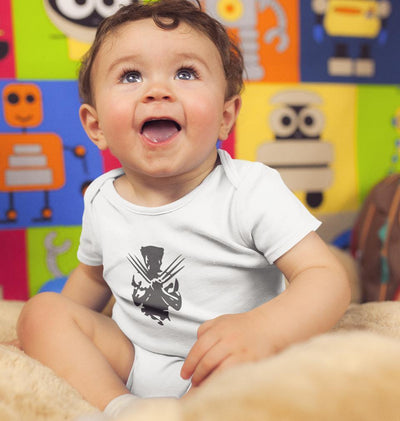 Wolverine Rompers for Baby Boy- FunkyTradition FunkyTradition