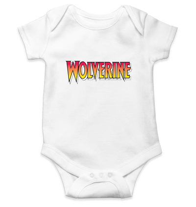 Wolverine Rompers for Baby Girl- FunkyTradition FunkyTradition