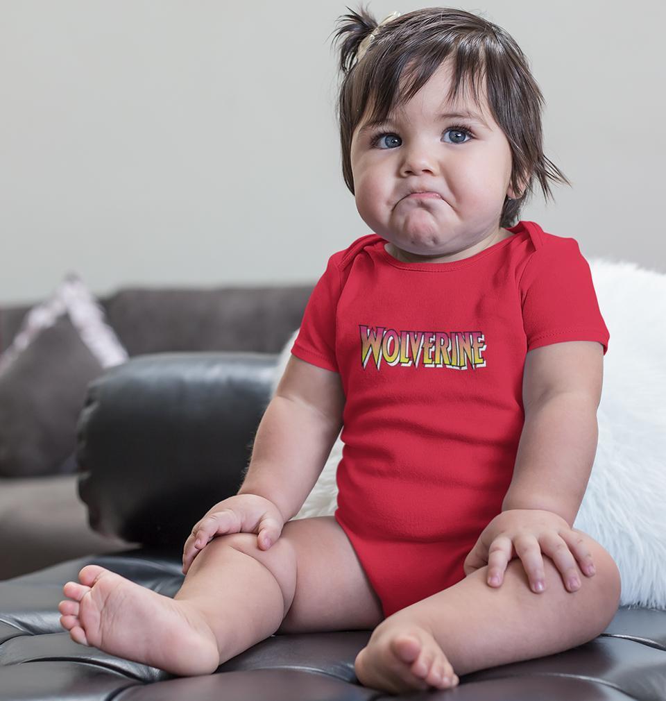 Wolverine Rompers for Baby Girl- FunkyTradition FunkyTradition