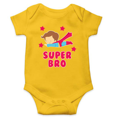Super Brother Rakshabadhan Rompers for Baby Boy- FunkyTeesClub