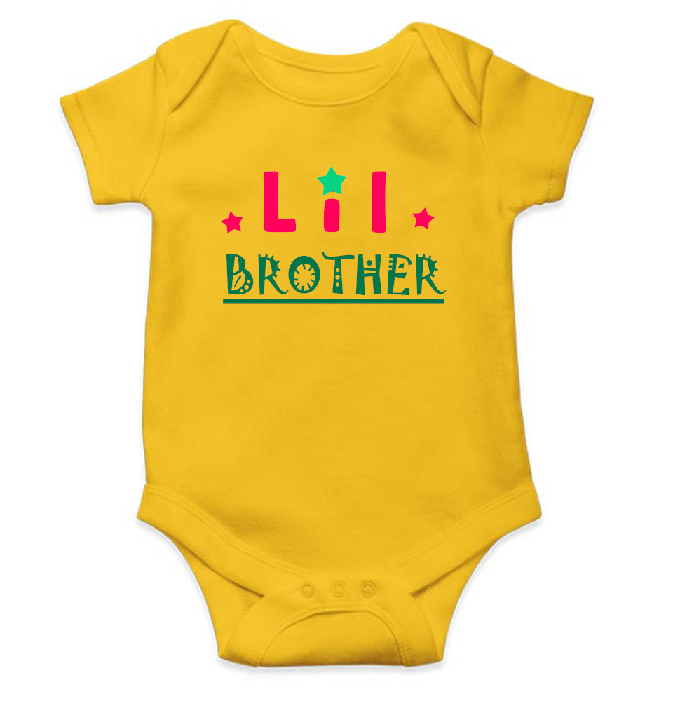 Lil Brother Rakshabadhan Rompers for Baby Boy- FunkyTeesClub