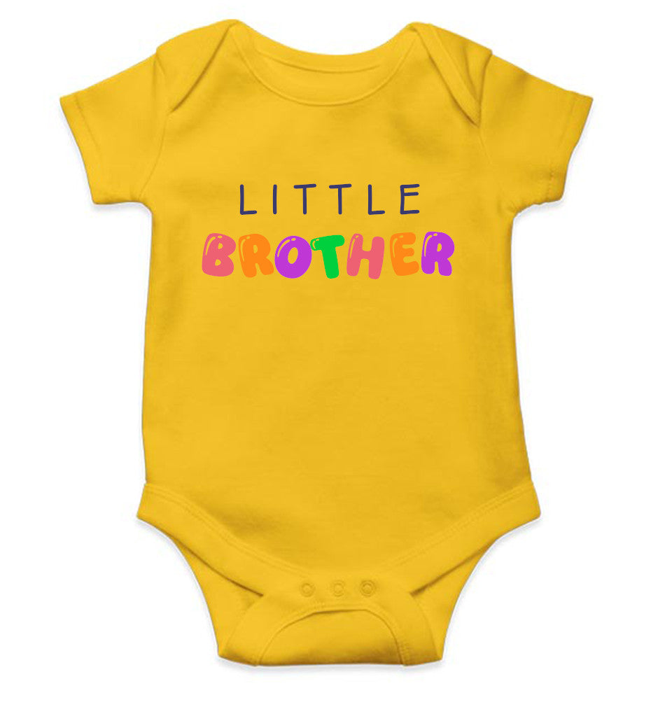 Little Brother Rakshabadhan Rompers for Baby Boy- FunkyTeesClub