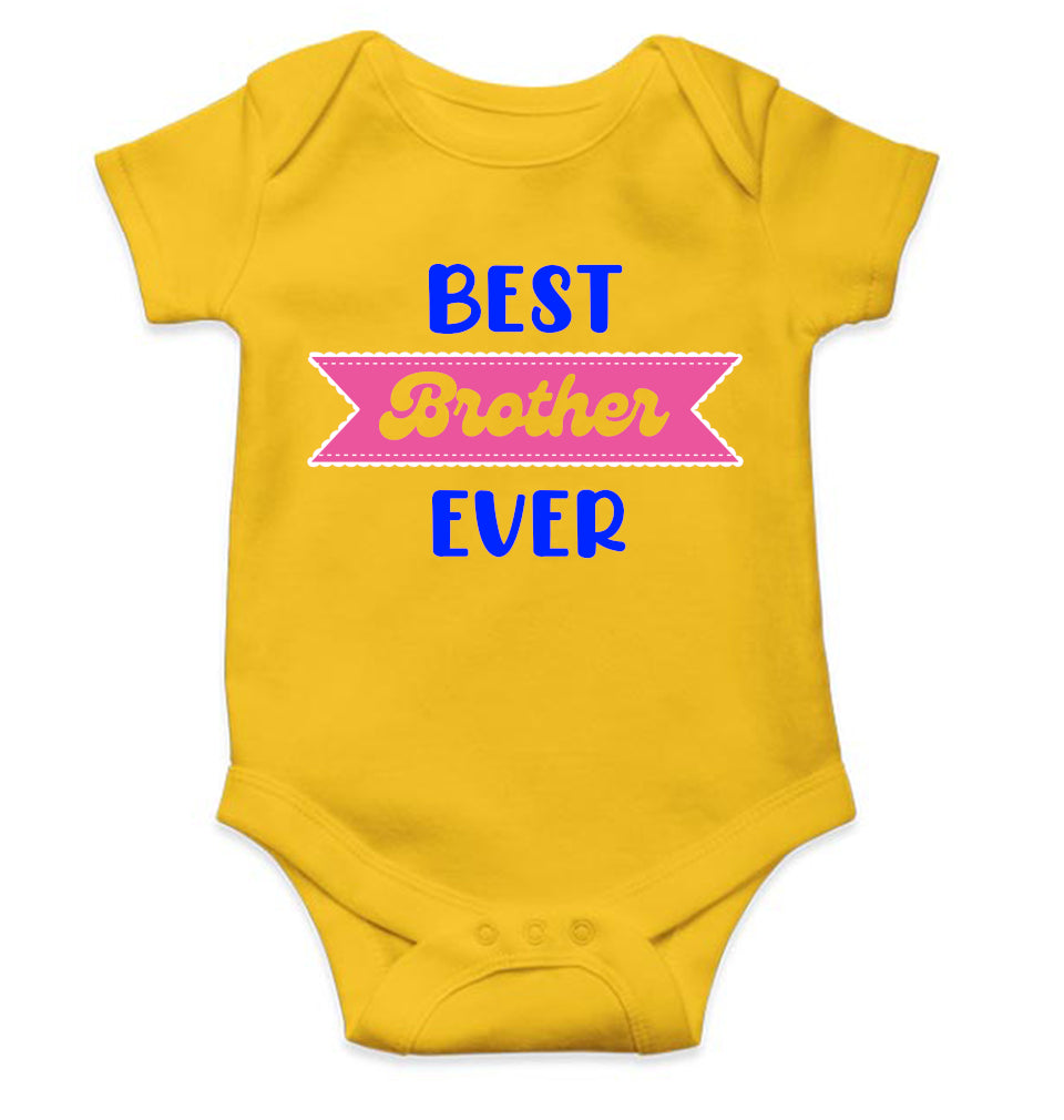 Best Brother Ever Rakshabadhan Rompers for Baby Boy- FunkyTeesClub
