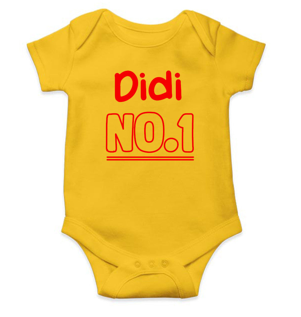Didi No.1 Rakshabadhan Rompers for Baby Boy- FunkyTeesClub