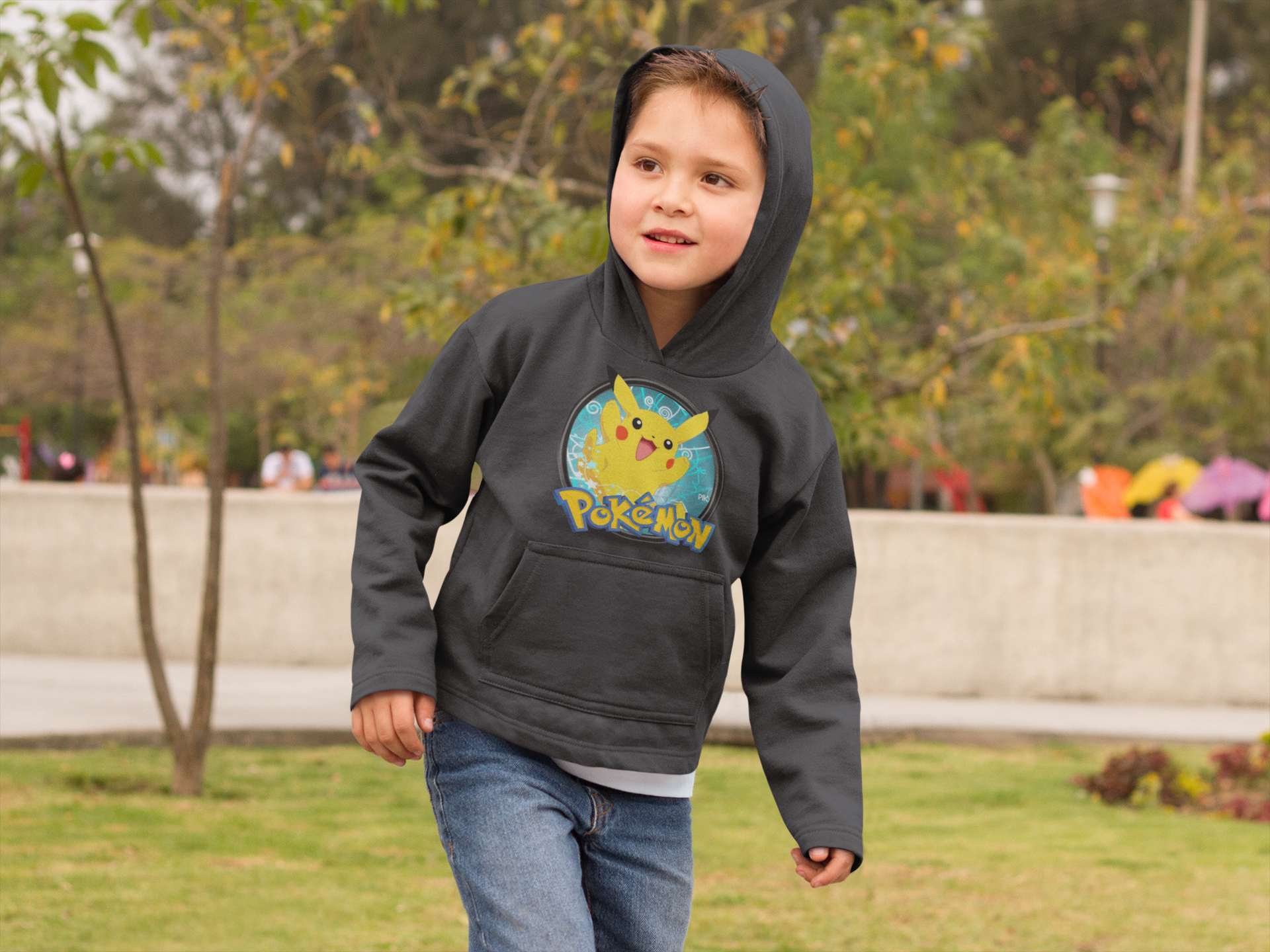 Cute Cartoon Boy Hoodies-FunkyTeesClub