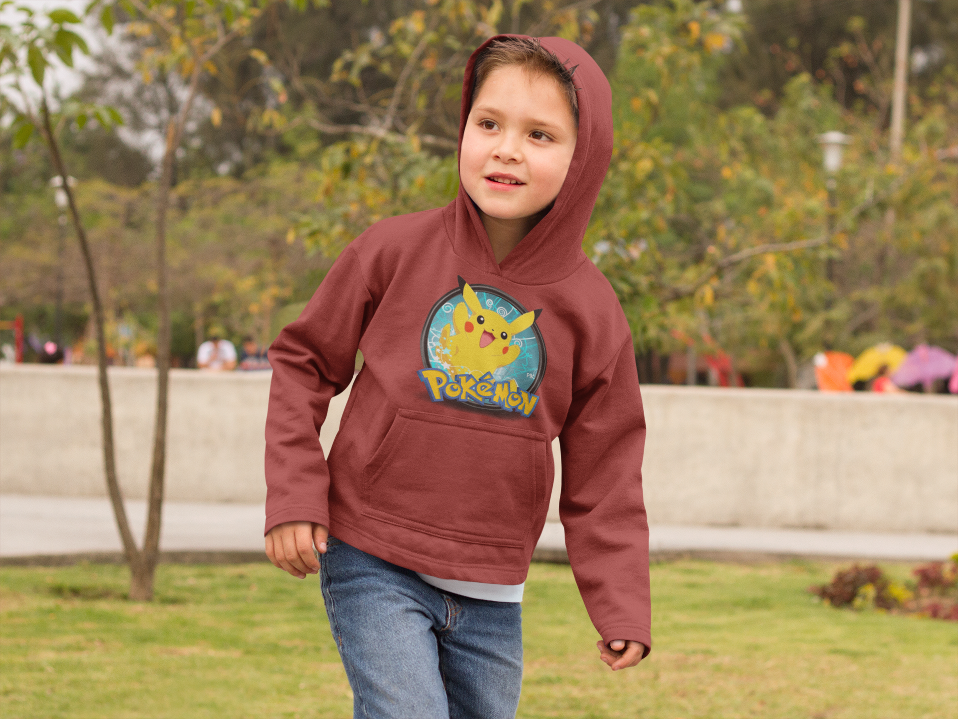 Cute Cartoon Boy Hoodies-FunkyTeesClub