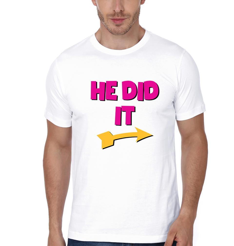 He Did Brother-Brother Half Sleeves T-Shirts -FunkyTees