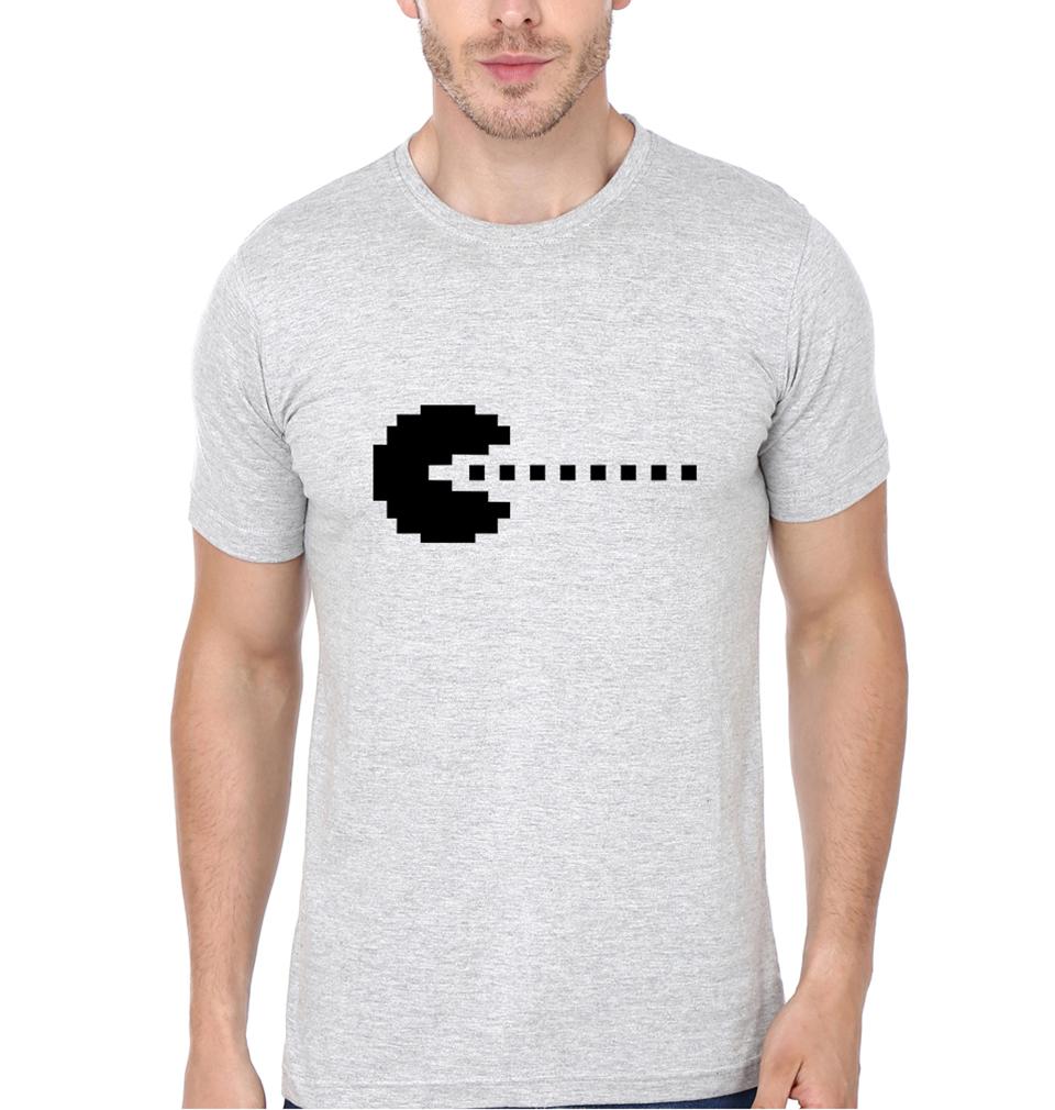 Pacman Couple Half Sleeves T-Shirts -FunkyTees