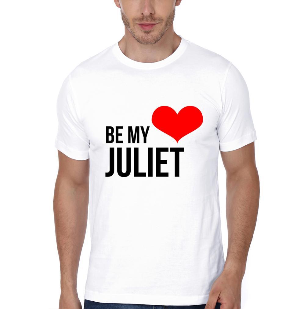 Romeo Juliet Couple Half Sleeves T-Shirts -FunkyTees