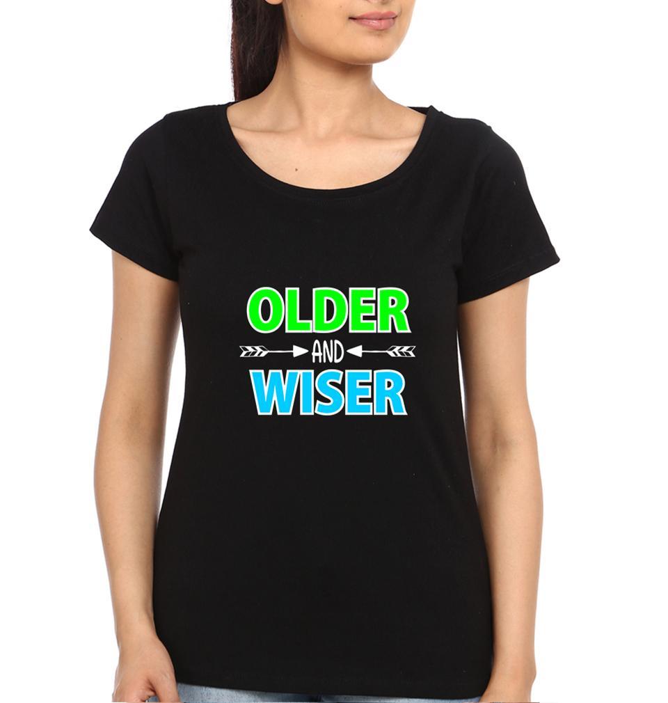 Older & Younger Sister Sister Half Sleeves T-Shirts -FunkyTees