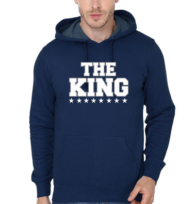 The King His Queen Couple Hoodie-FunkyTees