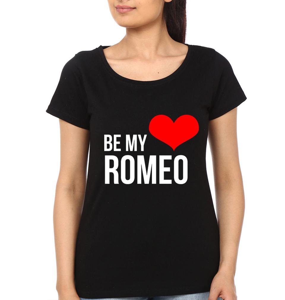 Romeo Juliet Couple Half Sleeves T-Shirts -FunkyTees
