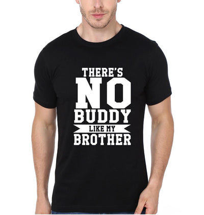 No Buddy Like My Brother-Brother Half Sleeves T-Shirts -FunkyTees
