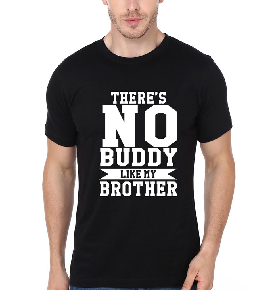 No Buddy Like My Brother-Brother Half Sleeves T-Shirts -FunkyTees