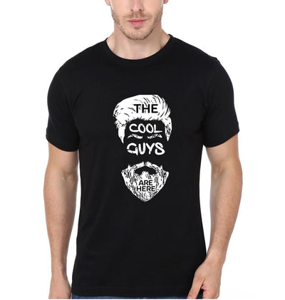 Cool Guys Here Brother-Brother Half Sleeves T-Shirts -FunkyTees