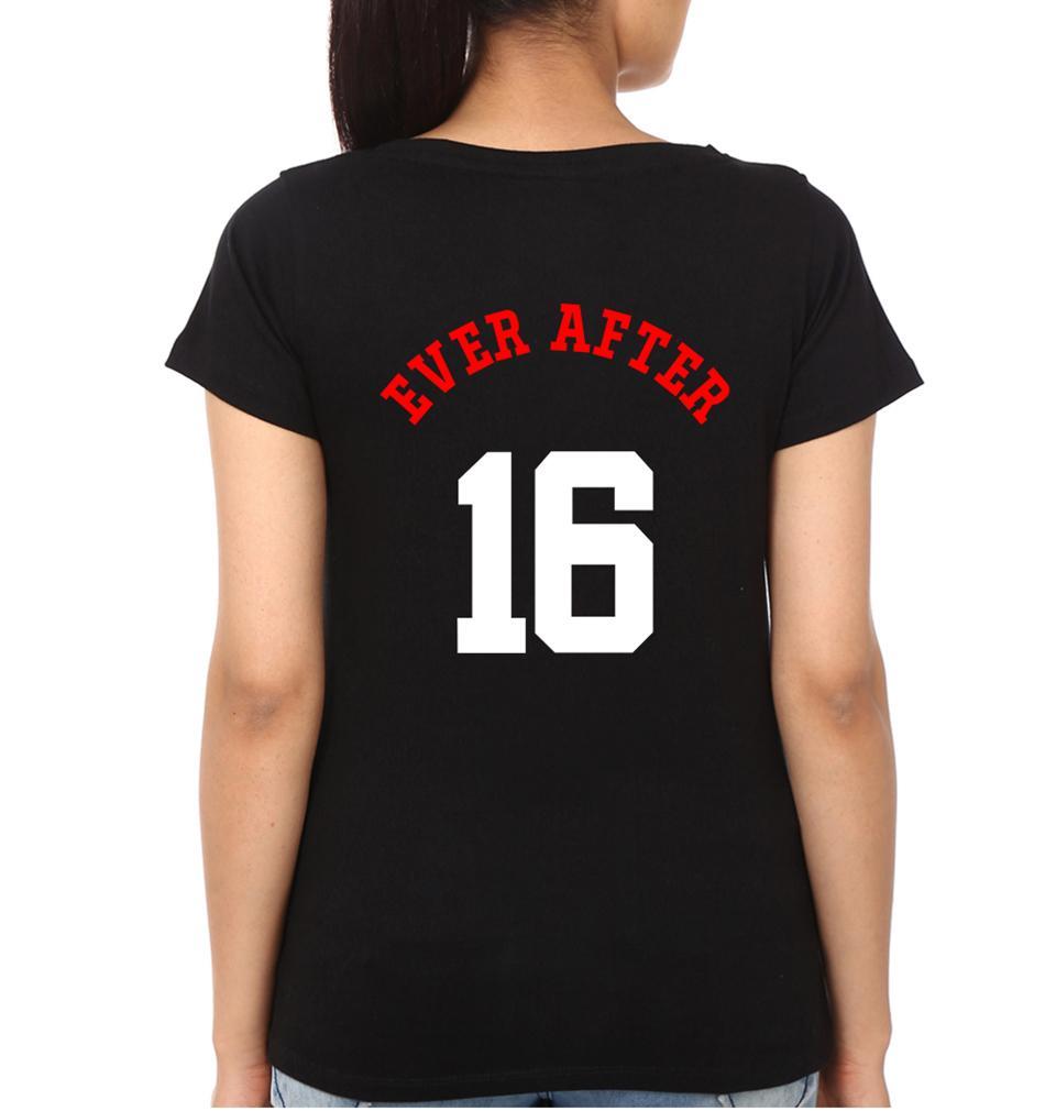 Happily16 Couple Half Sleeves T-Shirts -FunkyTees