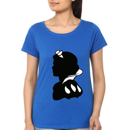 Prince Princess Couple Half Sleeves T-Shirts -FunkyTees