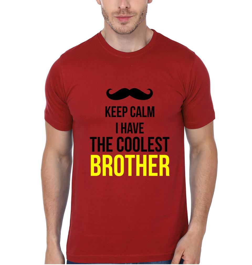 Coolest Brother-Brother Half Sleeves T-Shirts -FunkyTees