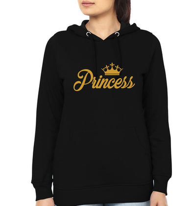 Prince & Princess Couple Hoodie-FunkyTees