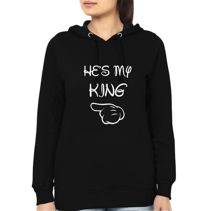 My Queen Couple Hoodie-FunkyTees