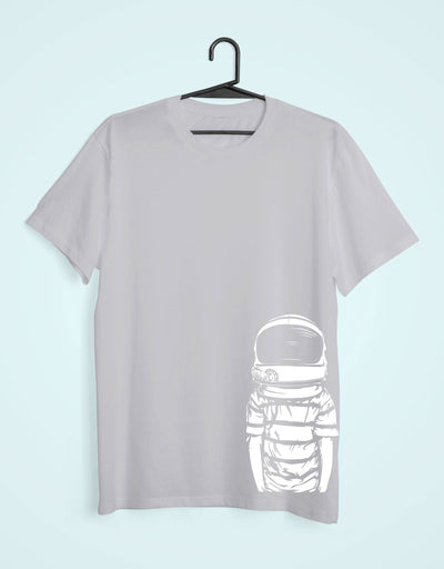 Space Boy Women Half Sleeves T-shirt- FunkyTeesClub