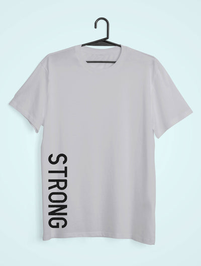 Strong Women Half Sleeves T-shirt- FunkyTeesClub