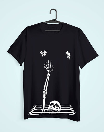 Hopeless Women Half Sleeves T-shirt- FunkyTeesClub