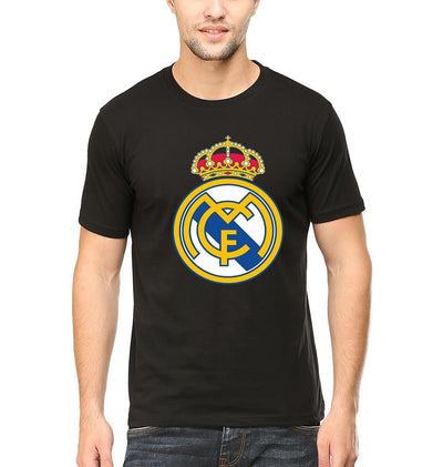 Real Madrid Men Half Sleeves T-Shirts-FunkyTeesClub